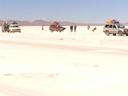 We werenÂ´t the only jeep full of tourists beginning the drive into the salt desert.